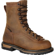 Rocky IronClad Waterproof Work Boot, 12ME FQ0005698 | Zoro